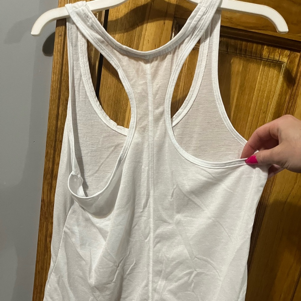 Small White Under Armour Racerback Tank - Picture 3 of 3